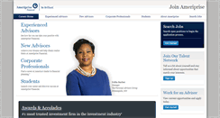 Desktop Screenshot of joinameriprise.com